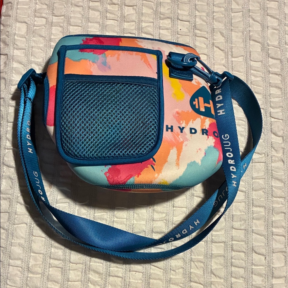 HydroJug Multicolor Cover Bag with Blue Accents